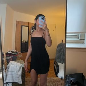 Black mini Princess Polly dress